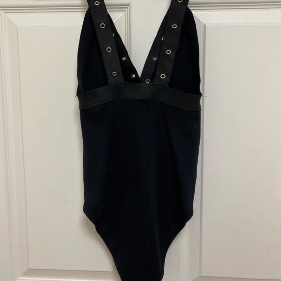 Zara black bodysuit size small, nwot - Picture 2 of 3